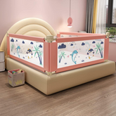 Collapsible Baby Side Bed Rail Guard for Kids - Universal Compatibility, Premium Safety & Easy Swing-Down Access